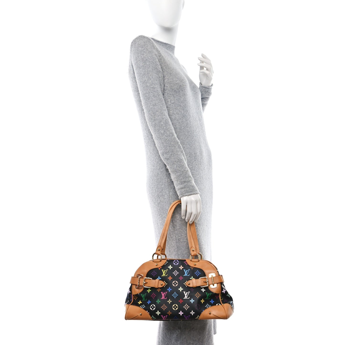 LOUIS VUITTON Monogram Multicolor Claudia Black