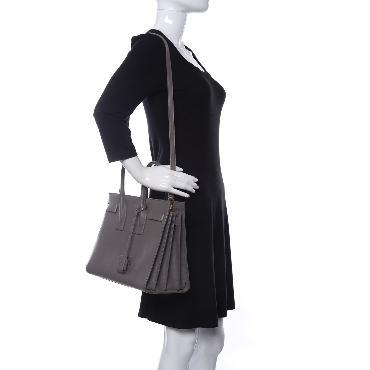 Calfskin Small Sac De Jour Earth