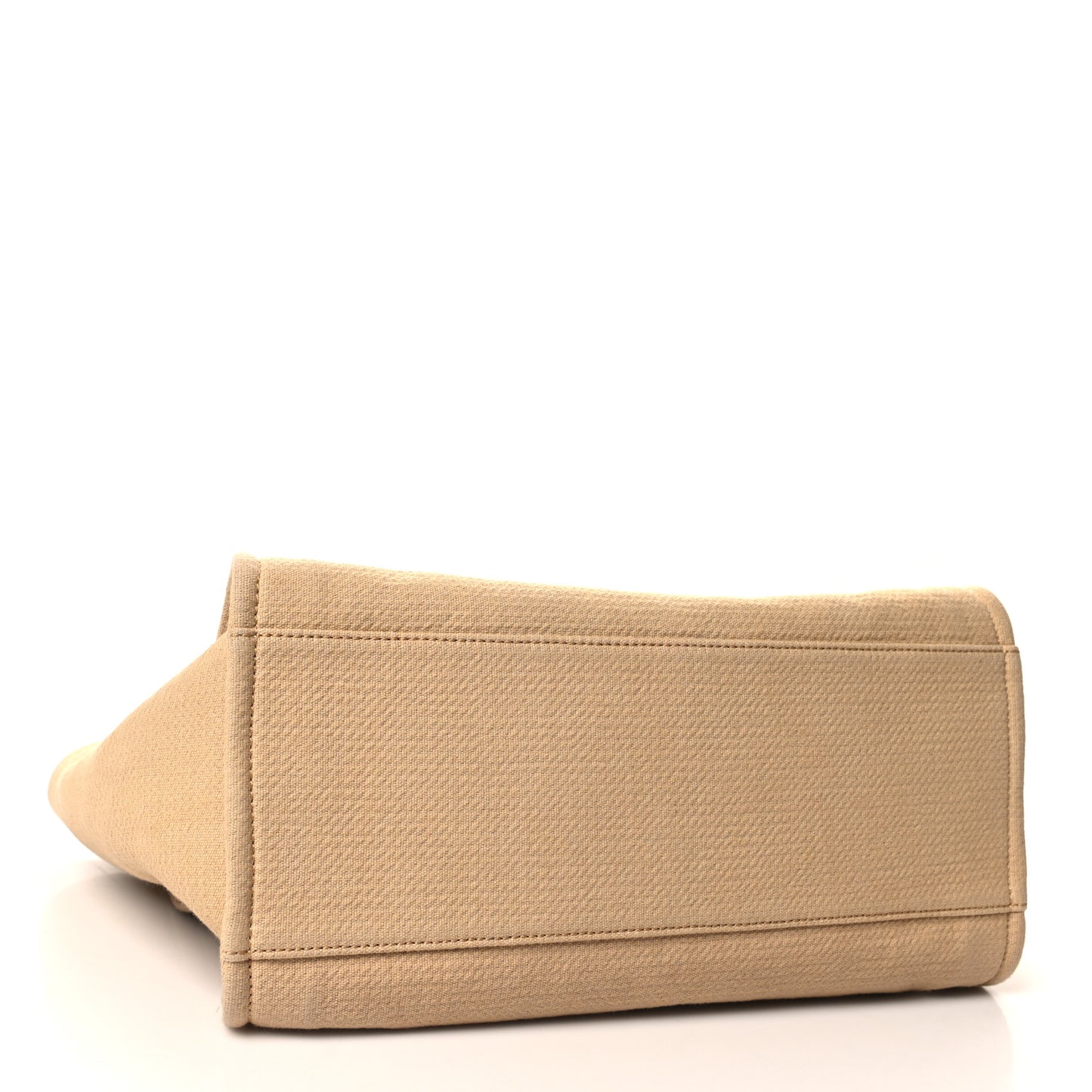 Mixed Fibers Medium Deauville Tote Beige