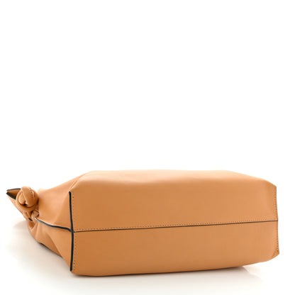 Loewe Nappa Flamenco Knot Clutch Warm Desert 4 of 10