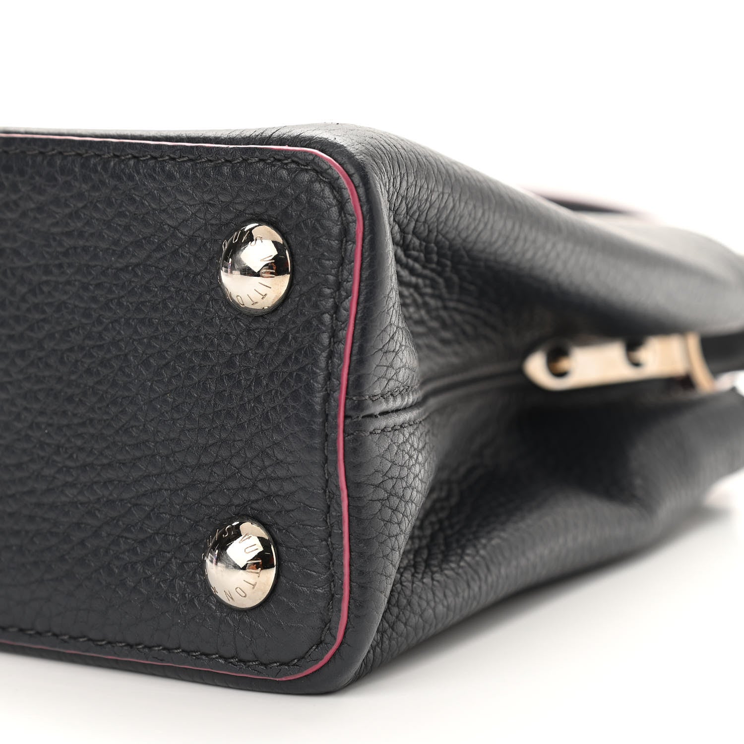 Louis Vuitton Taurillon Capucines PM Black 11 of 12