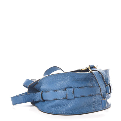 Chloe Calfskin Mini Marcie Round Crossbody Bag Smoky Blue 4 of 7