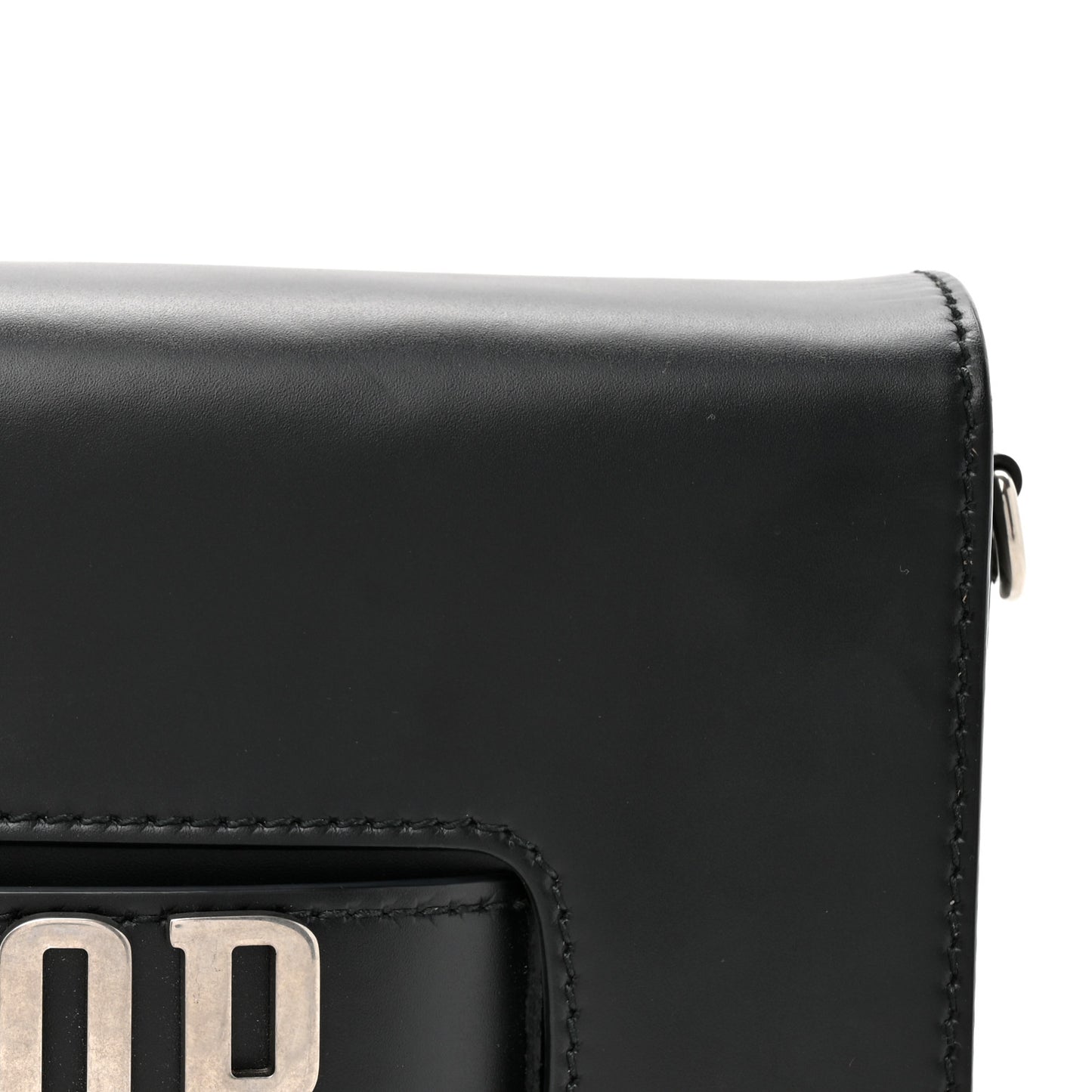 Smooth Calfskin Dio(r)evolution Flap Bag Black