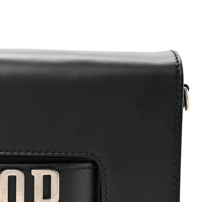 Christian Dior Smooth Calfskin Dio(r)evolution Flap Bag Black 9 of 11