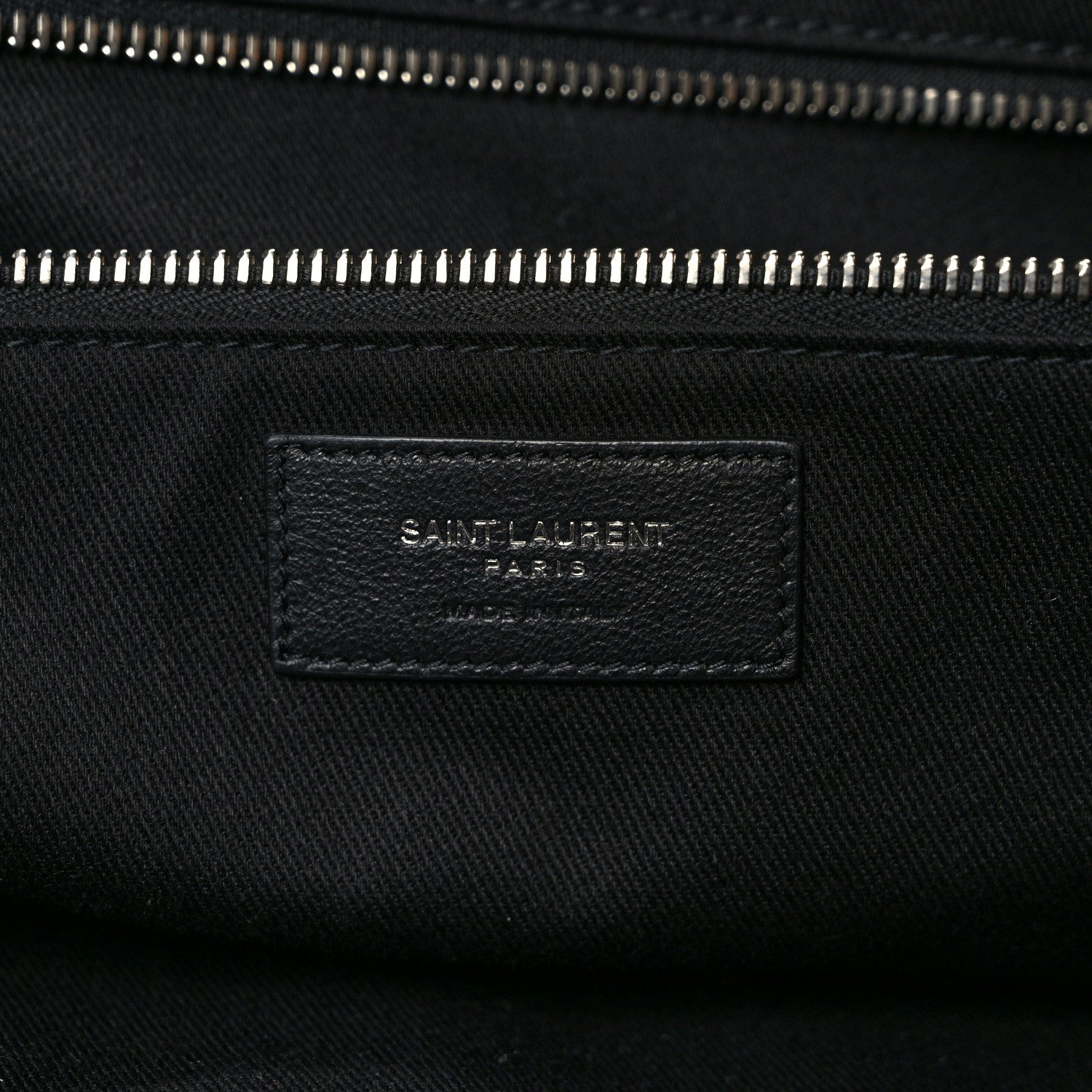 Saint Laurent Grained Calfskin Giant Bowling Bag Black 6 of 10