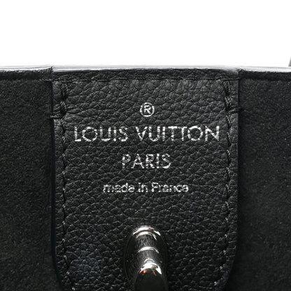 Louis Vuitton Calfskin Lockme Cabas Black 6 of 12