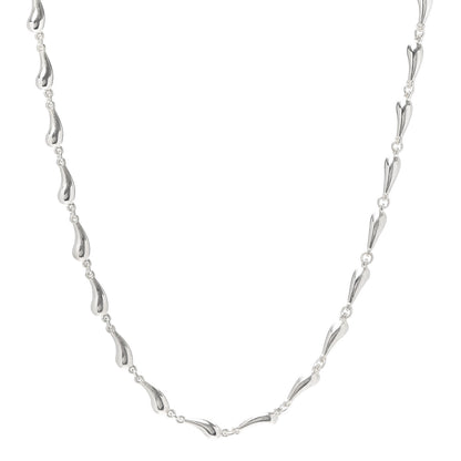 Tiffany Sterling Silver Elsa Peretti Teardrop Pendant Necklace 1 of 5