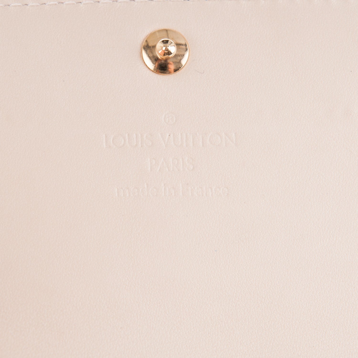 Louis Vuitton Vernis Sarah Wallet Blanc Corail 6 of 7