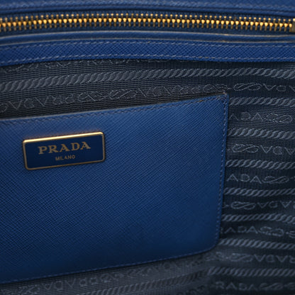 Prada Saffiano Large Galleria Double Zip Tote Bluette 11 of 11