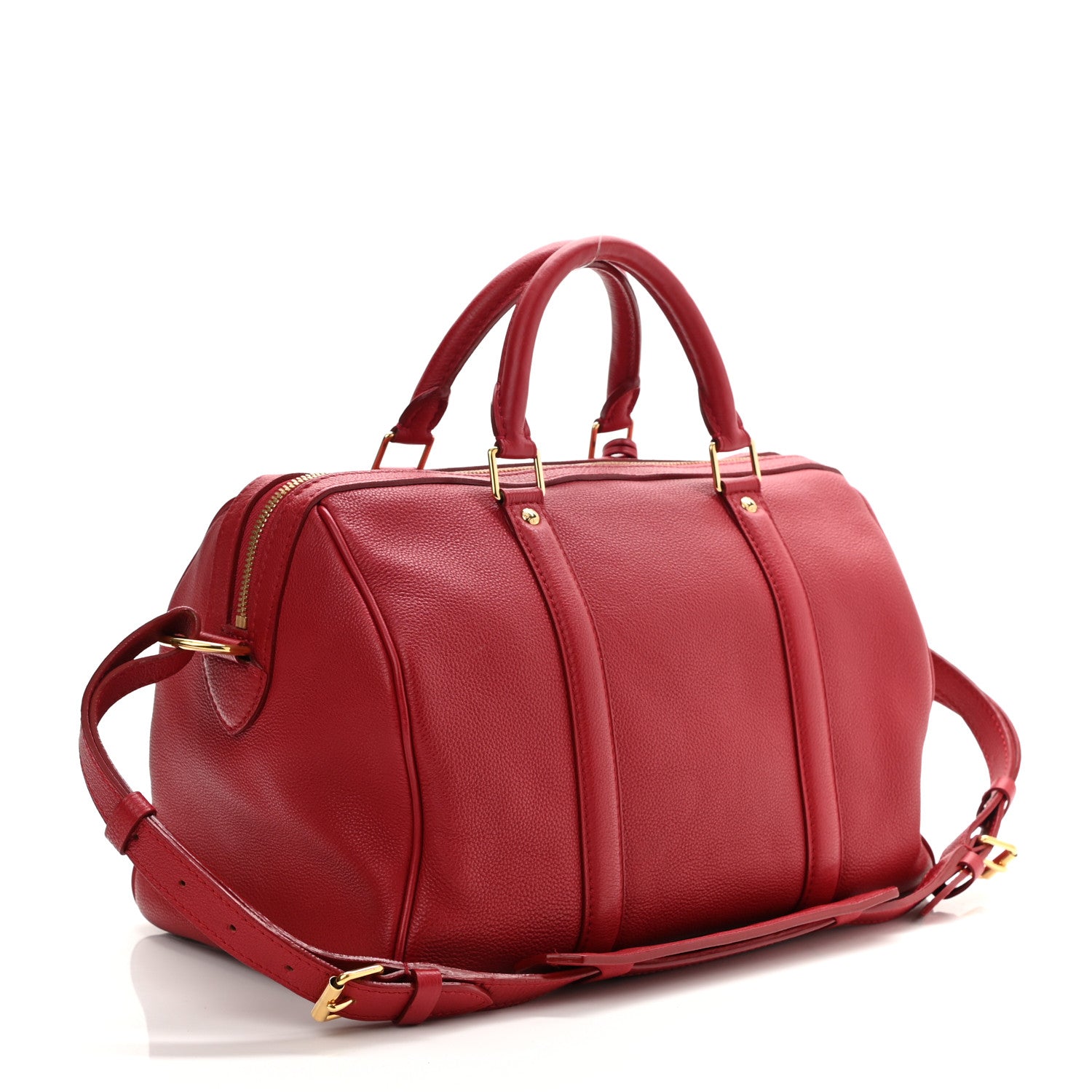 Louis Vuitton Veau Cachemire SC Bag PM Cherry 3 of 9