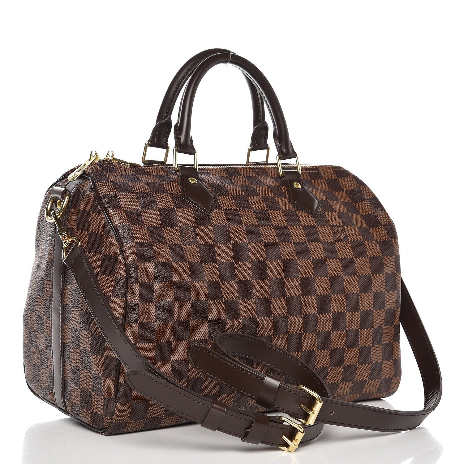 Louis Vuitton Damier Ebene Speedy Bandouliere 30 5 of 14
