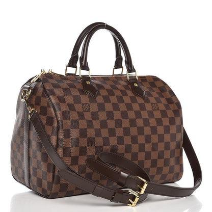 Louis Vuitton Damier Ebene Speedy Bandouliere 30 5 of 14