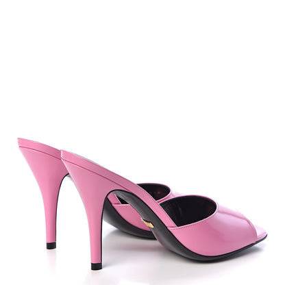 Gucci Calfskin High-Heel Slide 36 Bubblegum Pink 4 of 9