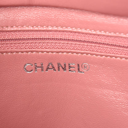 Chanel Patent Quilted Timeless Tote Orange 6 of 17