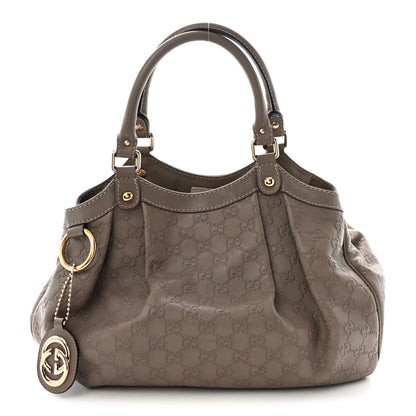Gucci Guccissima Medium Sukey Tote Taupe 1 of 9