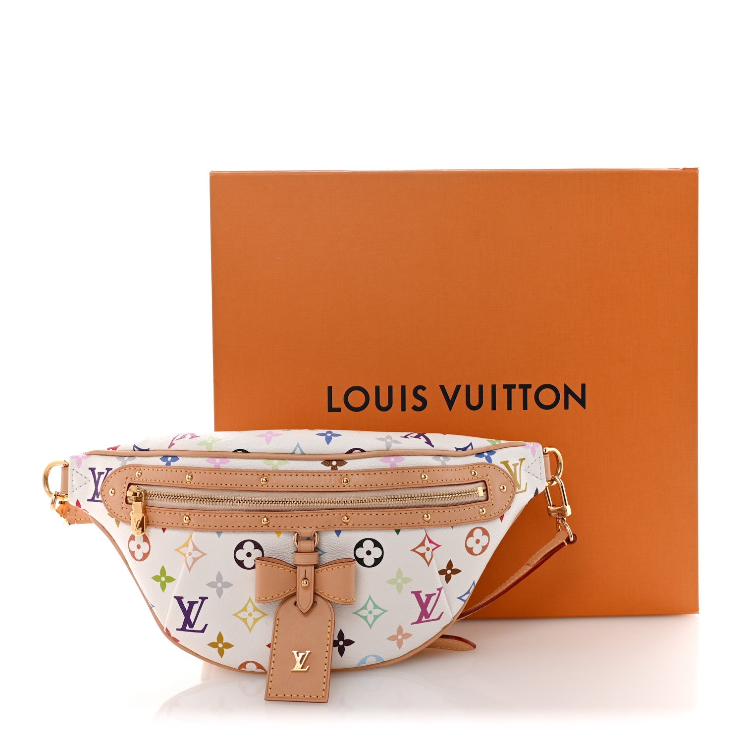 Louis Vuitton LV X TM Monogram Multicolor High Rise Bumbag White 10 of 10