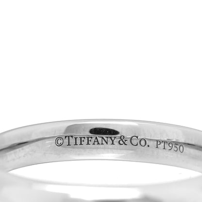 Tiffany Platinum Diamond Aria Band Ring 44 3 4 of 4