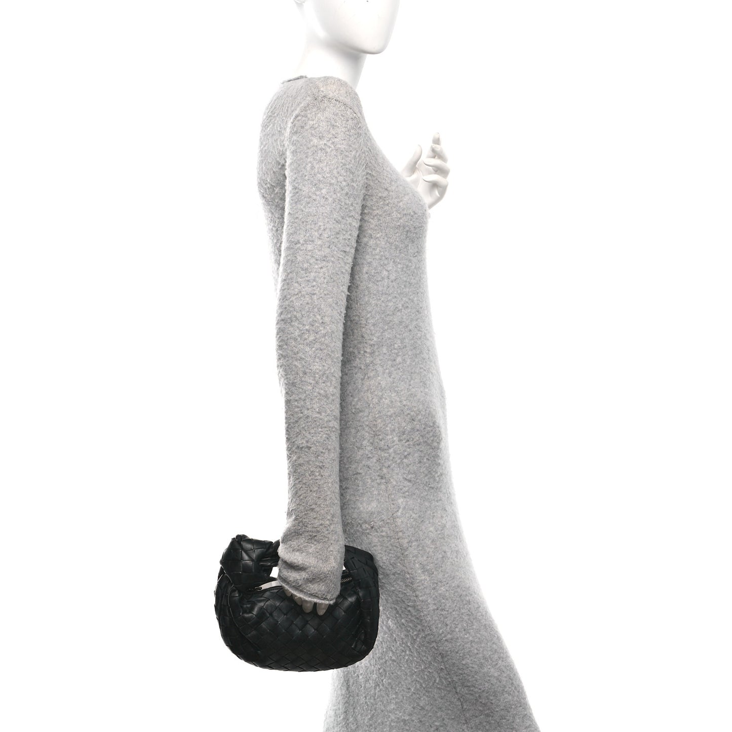 Nappa Intrecciato Mini Jodie Black