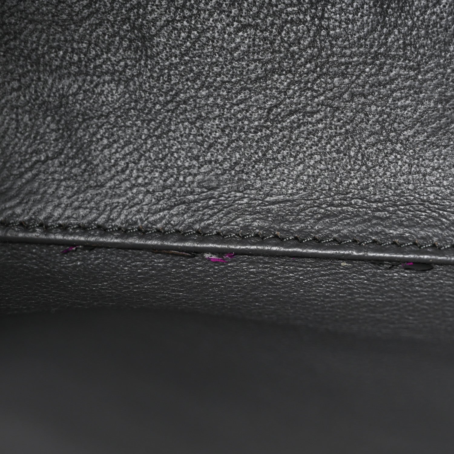 Celine Baby Grained Calfskin Nubuck Nano Tri-Color Luggage Fuchsia 12 of 26
