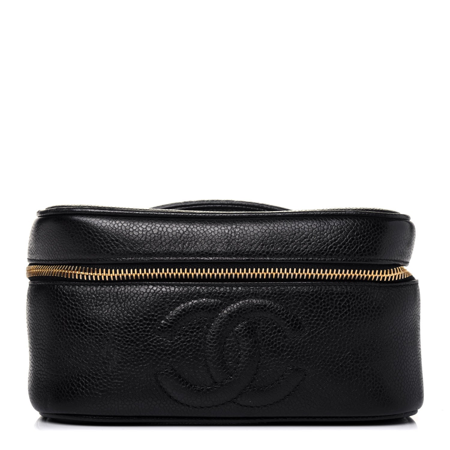 Chanel Caviar Vanity Cosmetic Case Black 1 of 21