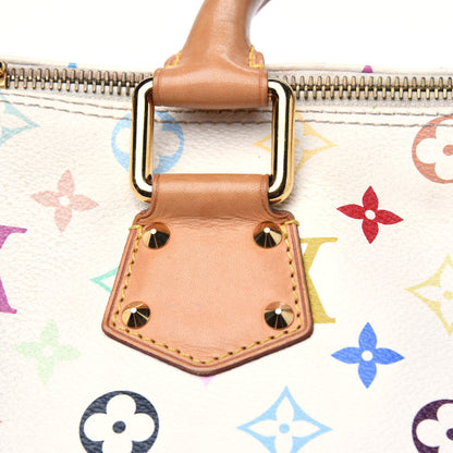 Louis Vuitton Monogram Multicolor Speedy 30 White 18 of 27