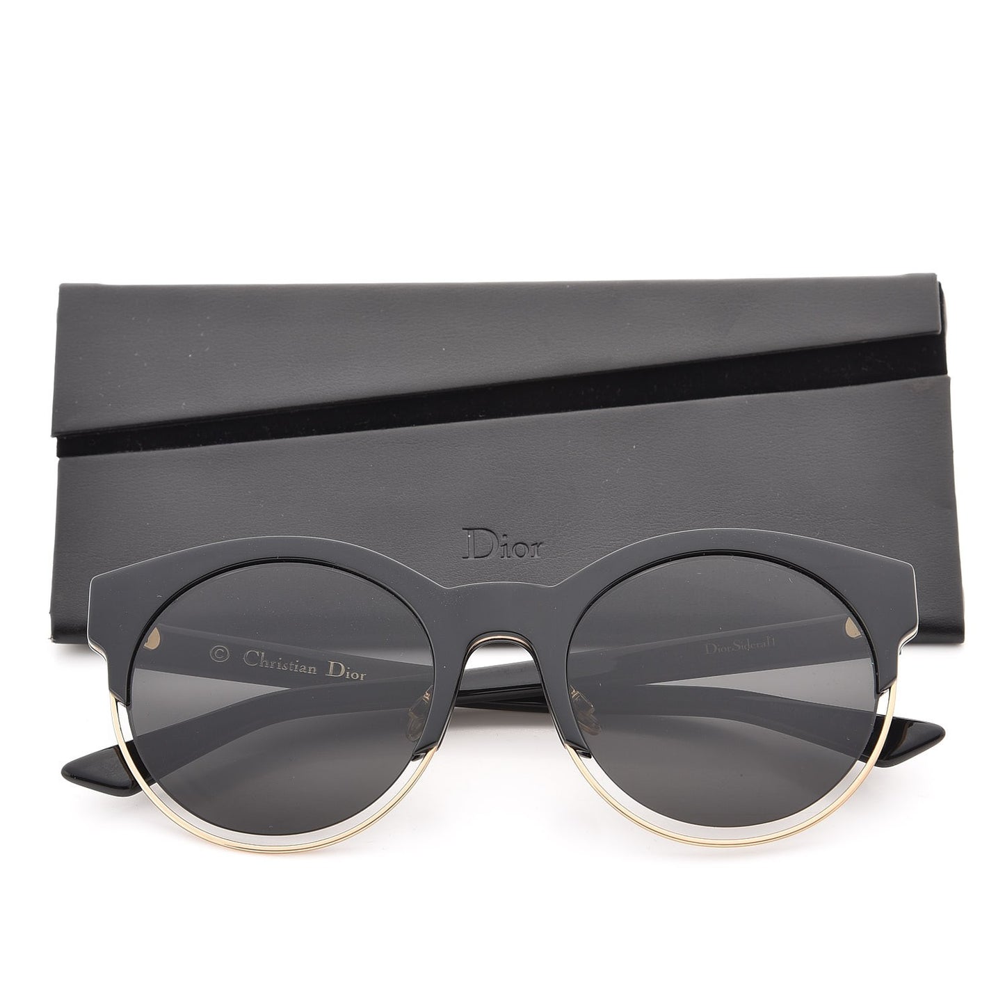 Sideral 1 Sunglasses Black Gold