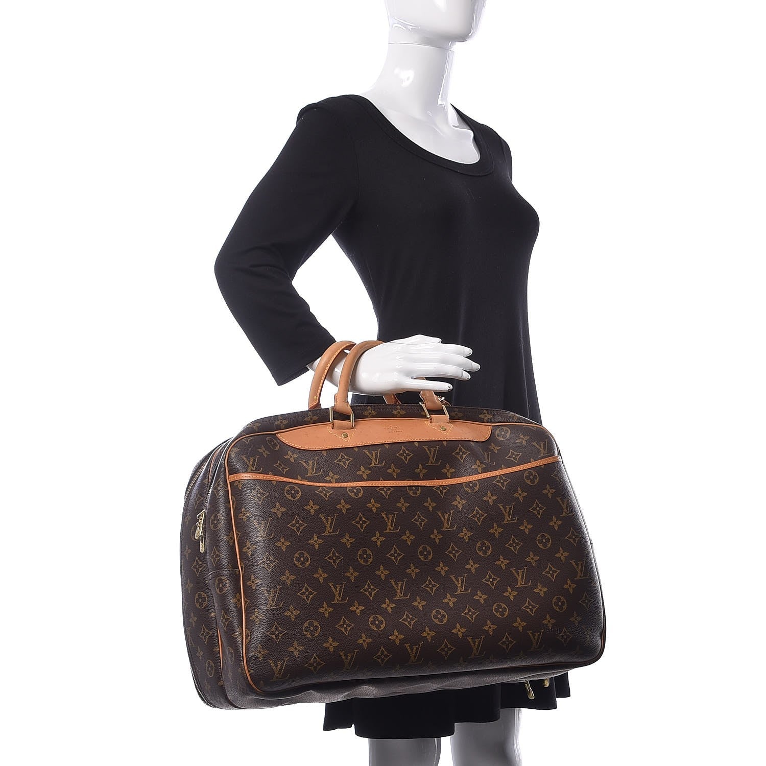 Louis Vuitton Monogram Alize 24 Heures Luggage 3 of 23