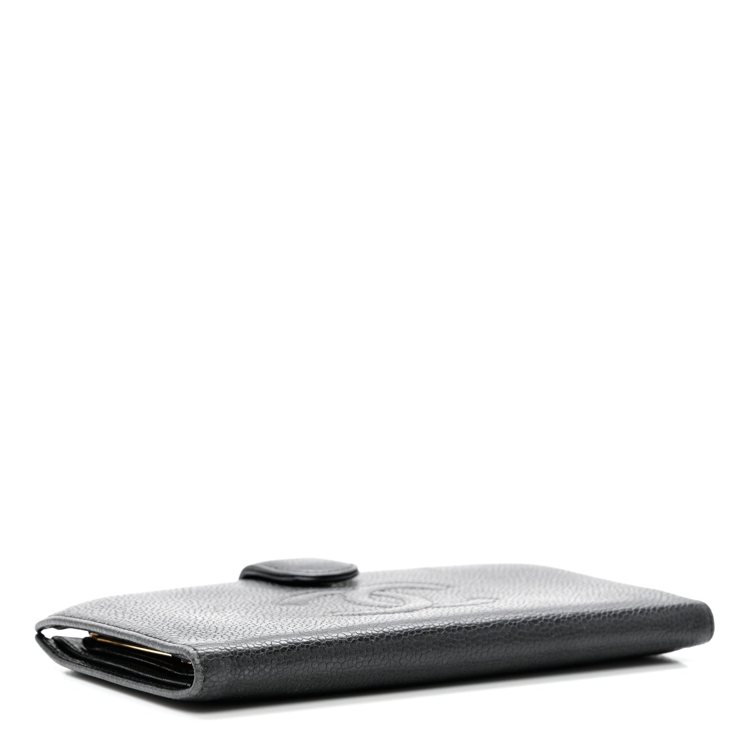 Chanel Caviar Timeless CC French Long Wallet Black 4 of 10