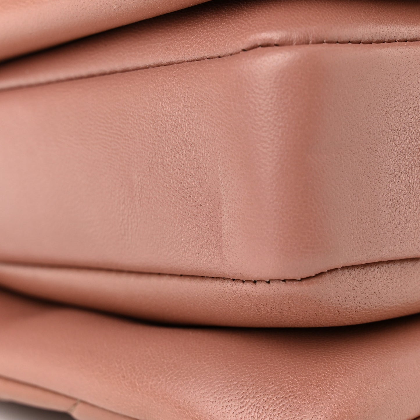Lambskin Quilted Small Trendy CC Dual Handle Flap Bag Brown