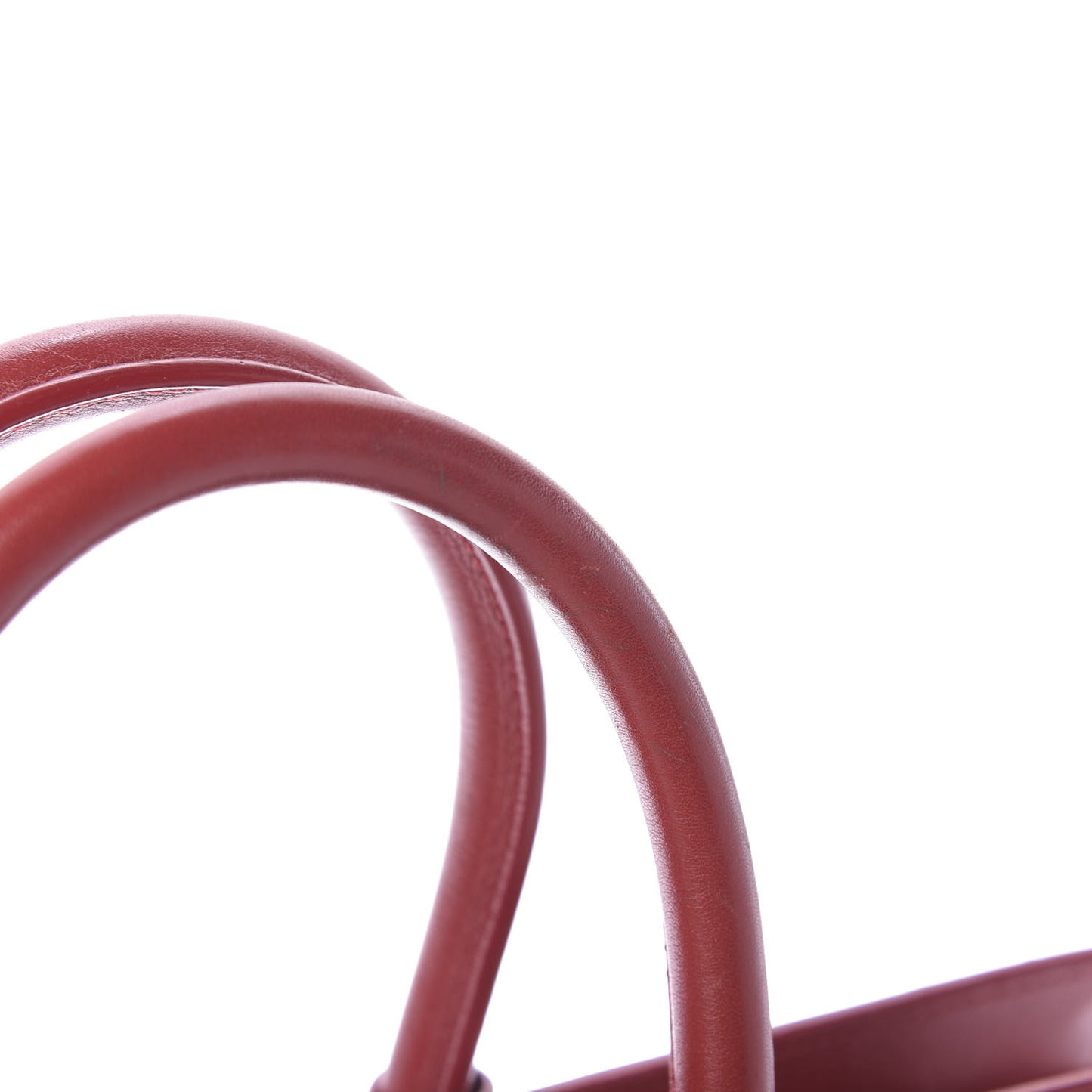 Calfskin Small Sac De Jour Lipstick Red
