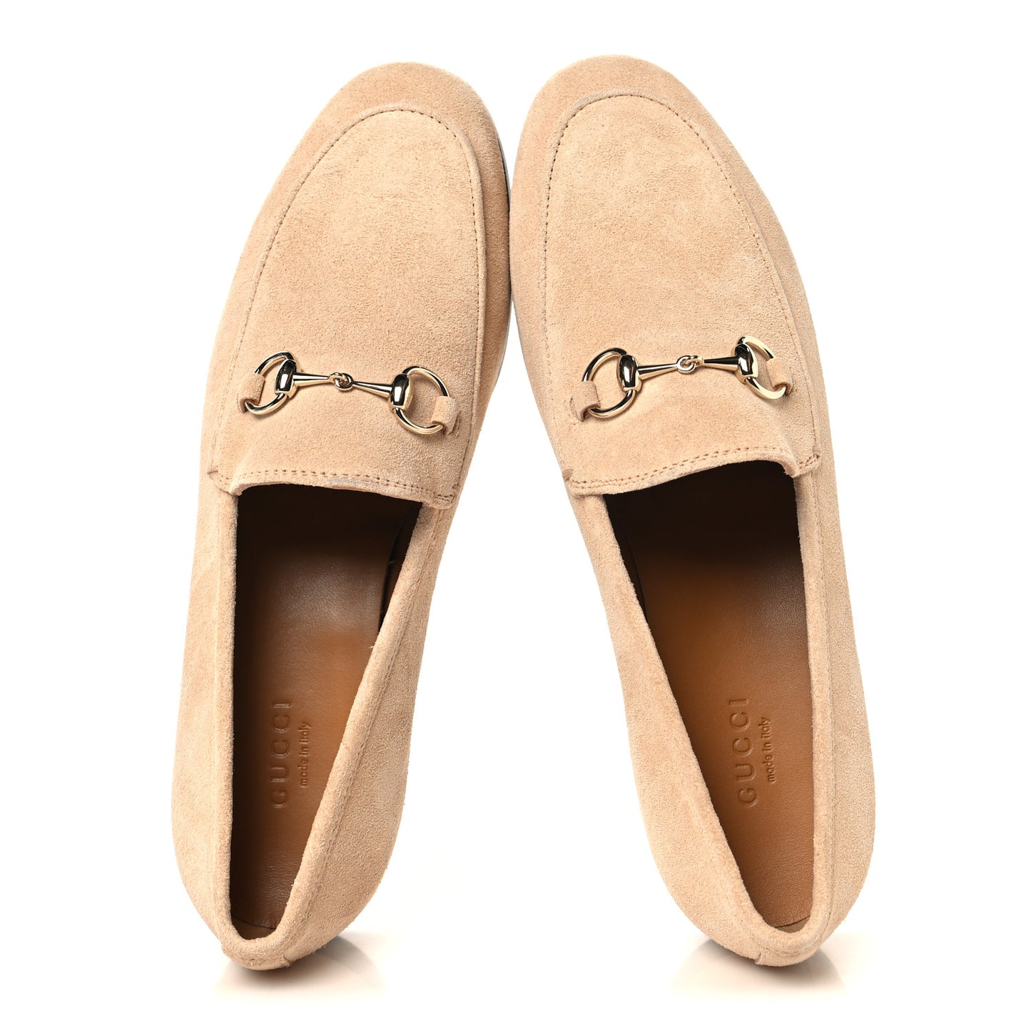 Suede Horsebit Womens Jordaan Loafers 37.5 Pink Sand