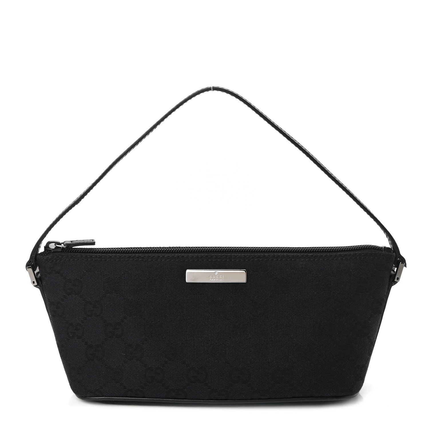Gucci Monogram Boat Pochette Black 1 of 13