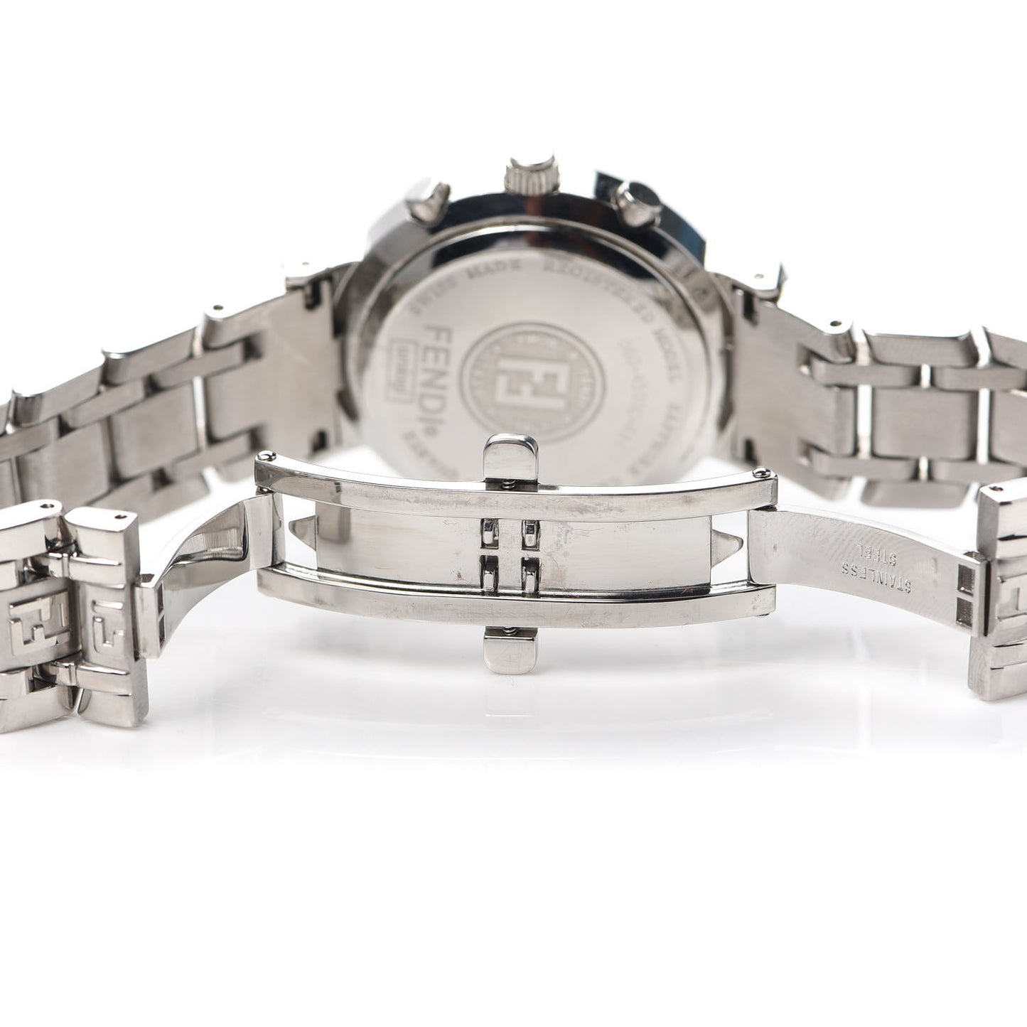 Stainless Steel Diamond Bezel Pink Mother of Pearl 32mm Orologi Zucca Chronograph Quartz Watch