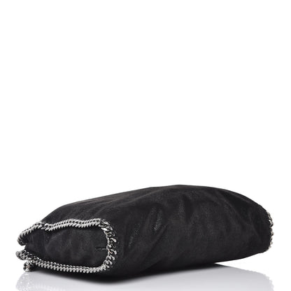 Stella McCartney Shaggy Deer Falabella Fold Over Tote Black 4 of 9