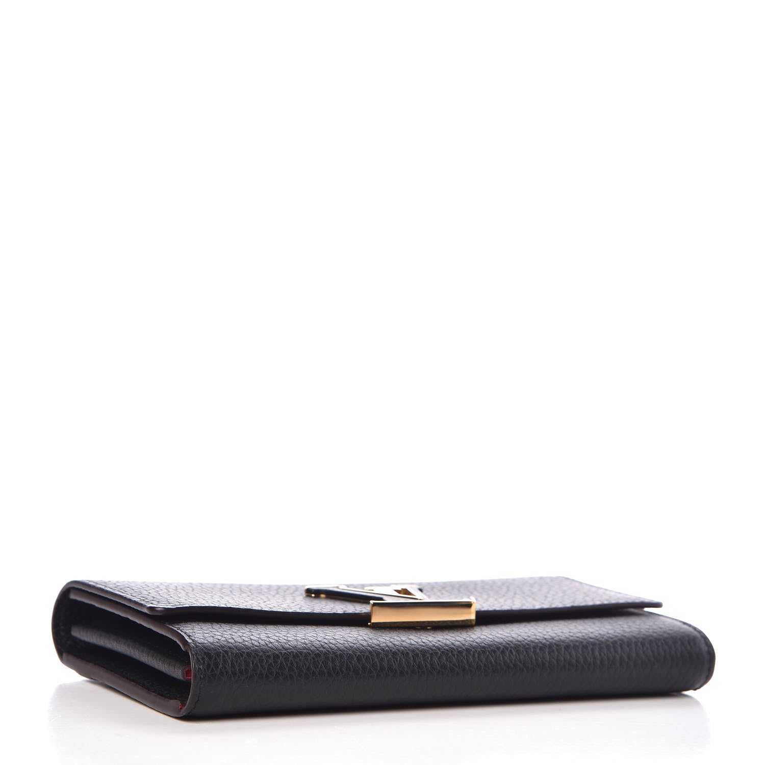 Louis Vuitton Taurillon Capucines Wallet Black 4 of 6