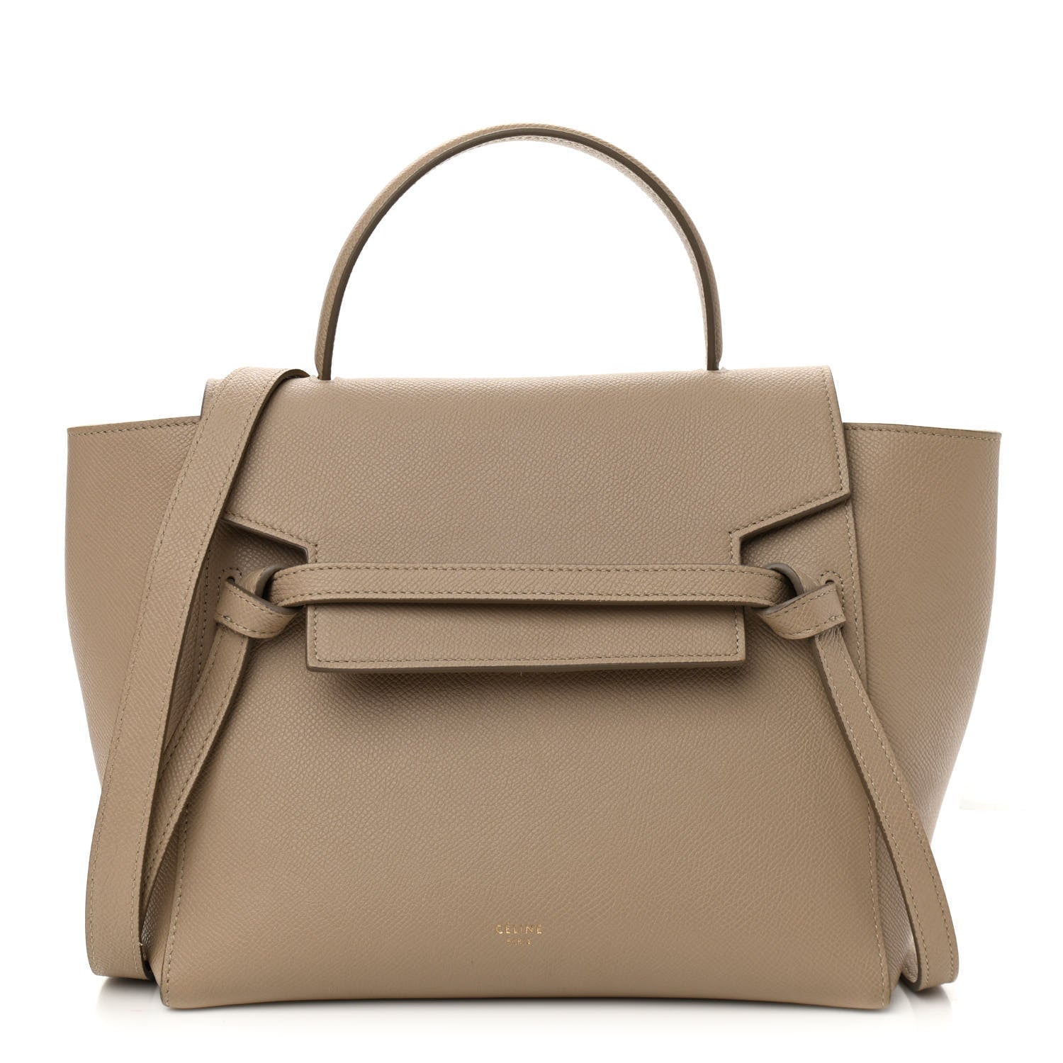 Celine Grained Calfskin Micro Belt Bag Light Taupe 1 of 13