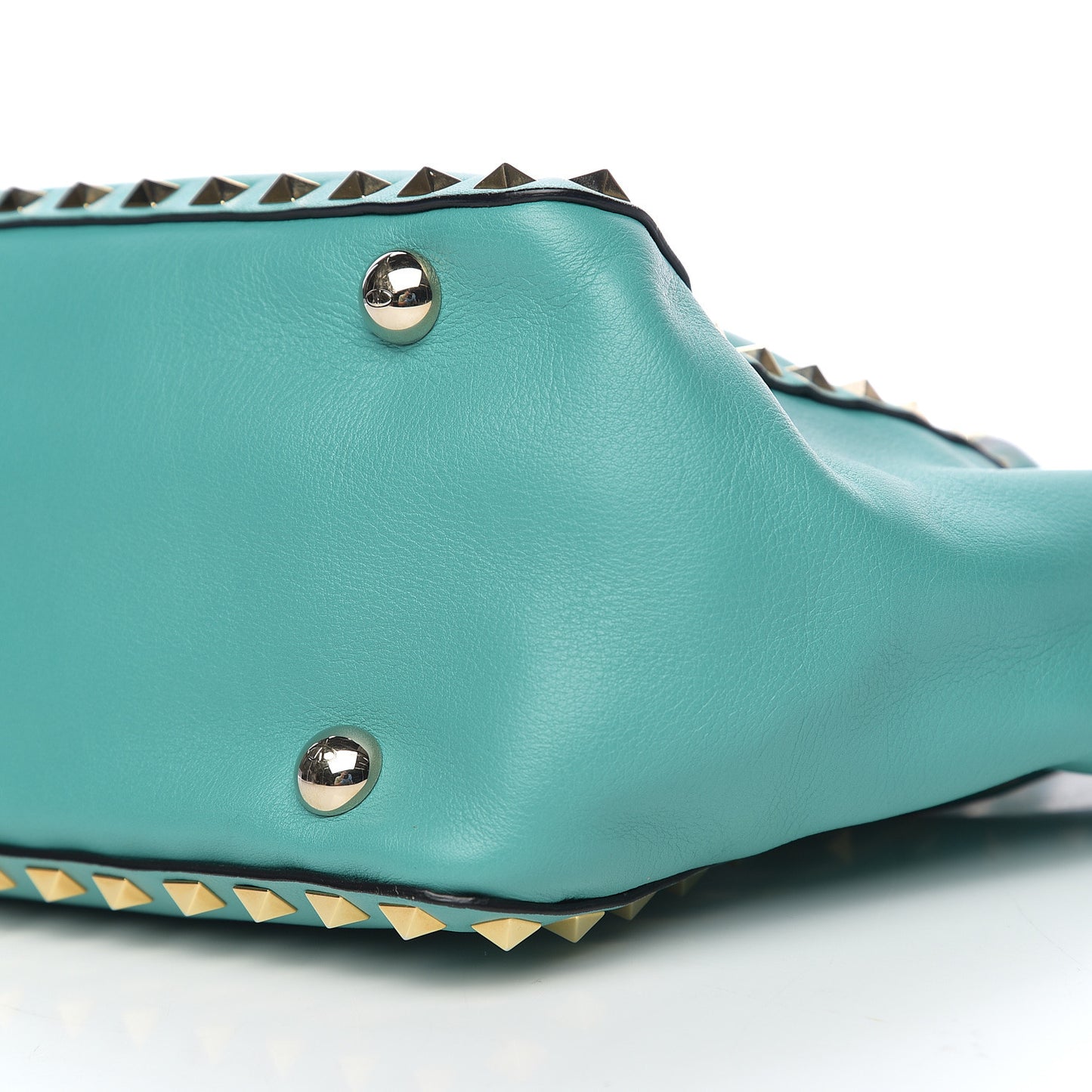Vitello Small Rockstud Tote Colibri