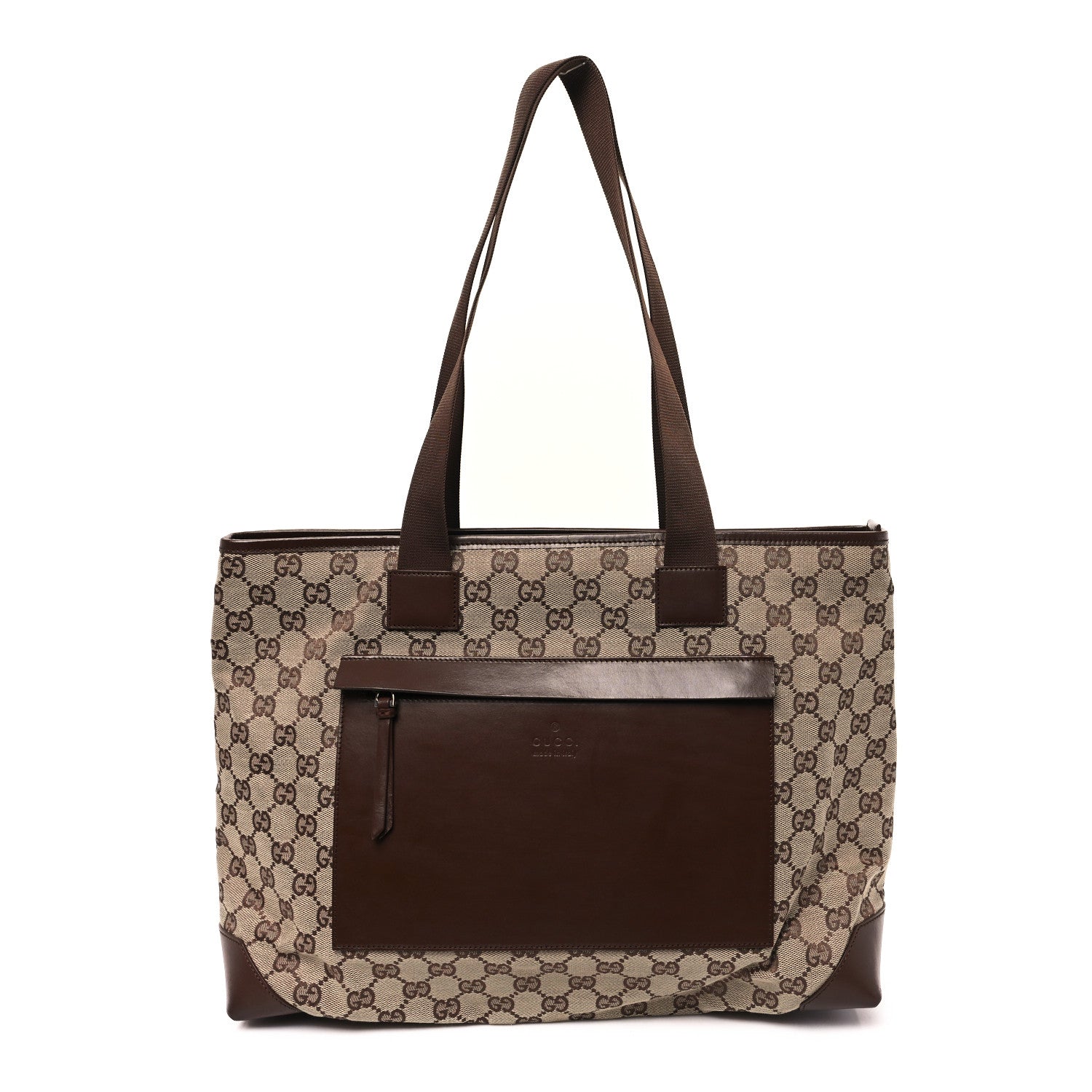 Gucci Monogram Tote Bag Brown 1 of 12