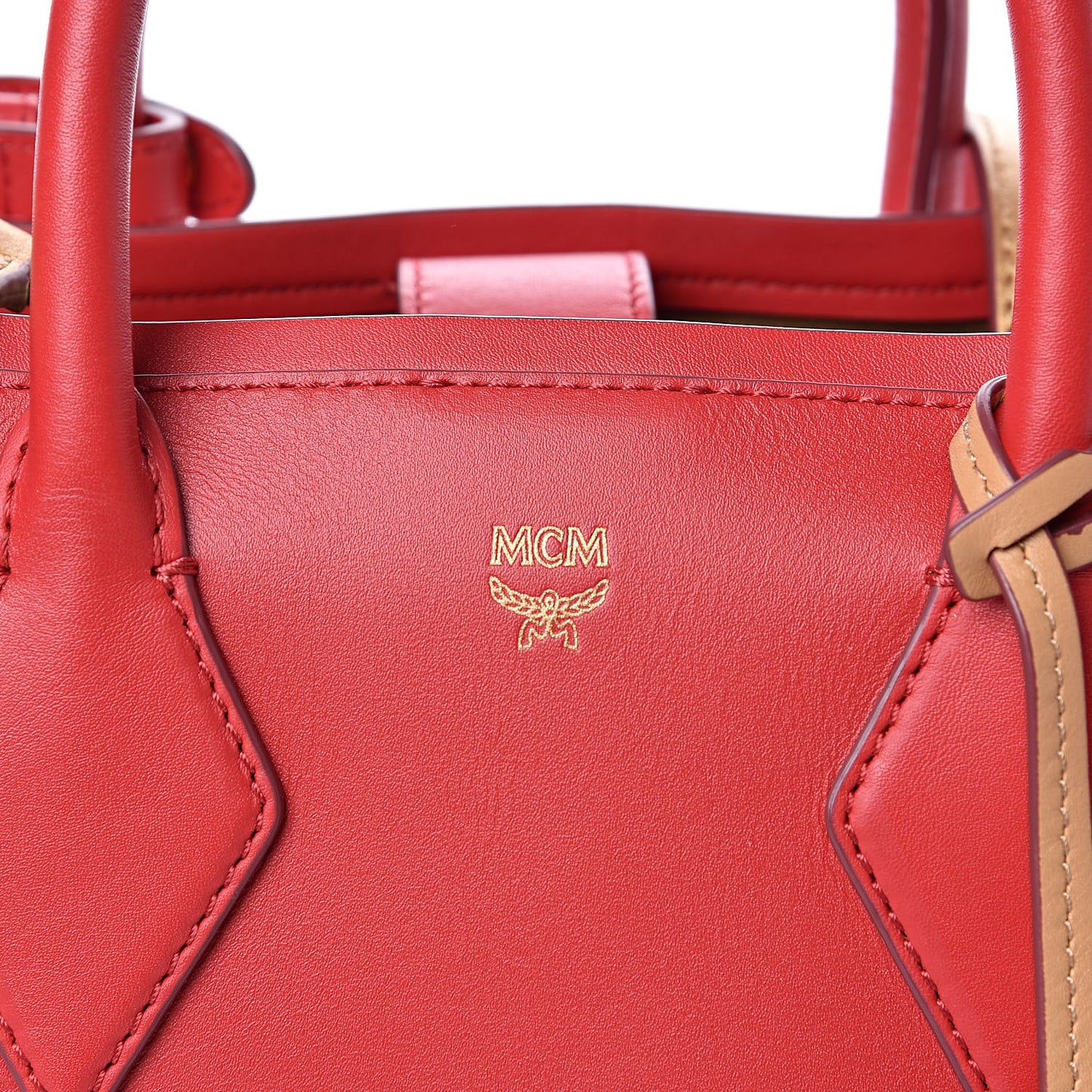 Park Avenue Calfskin Medium Neo Milla Tote Ruby Red