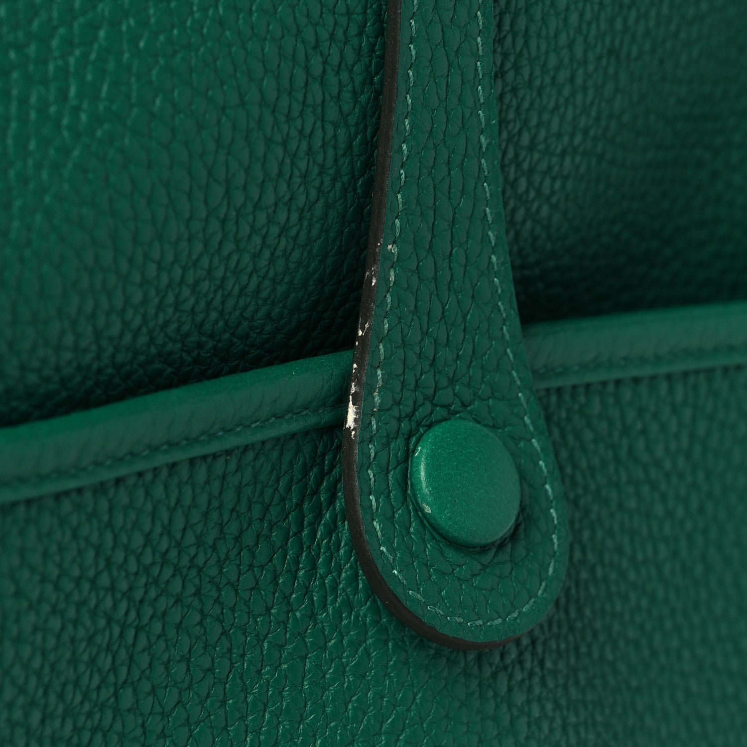 Hermes Taurillon Clemence Evelyne III PM Vert Vertigo 10 of 10