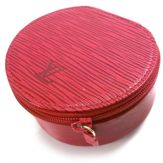 Louis Vuitton Epi Ecrin Bijoux Jewelry Box RED 5 of 7
