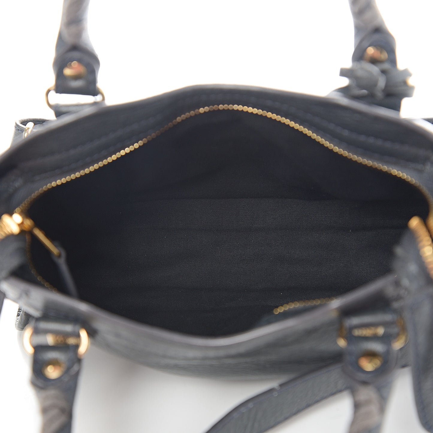 Agneau Giant 12 Gold Hardware Mini City Anthracite