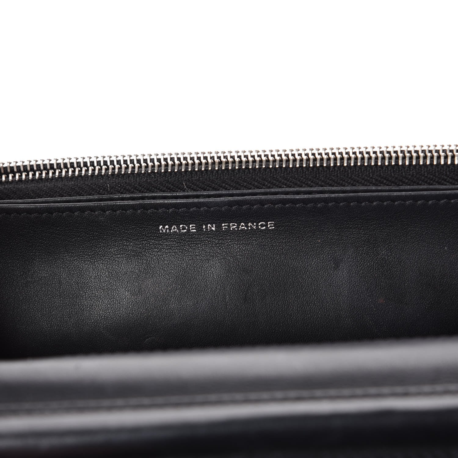 Chanel Shiny Crocodile Wallet on Chain WOC Black 8 of 12