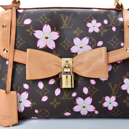 Louis Vuitton Monogram Cherry Blossom Sac Retro Bag Brown 7 of 17