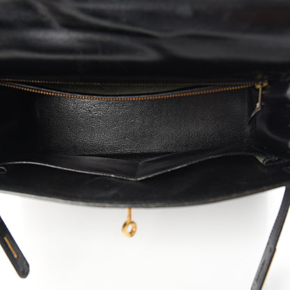 Hermes Box Kelly Sellier 28 Black 6 of 20