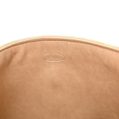 Chanel Lambskin Quilted Flap Waist Belt Bag 70 28 Beige 7 of 19