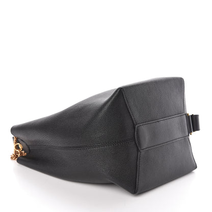 Givenchy Grained Calfskin GV Bucket Bag Black 4 of 9