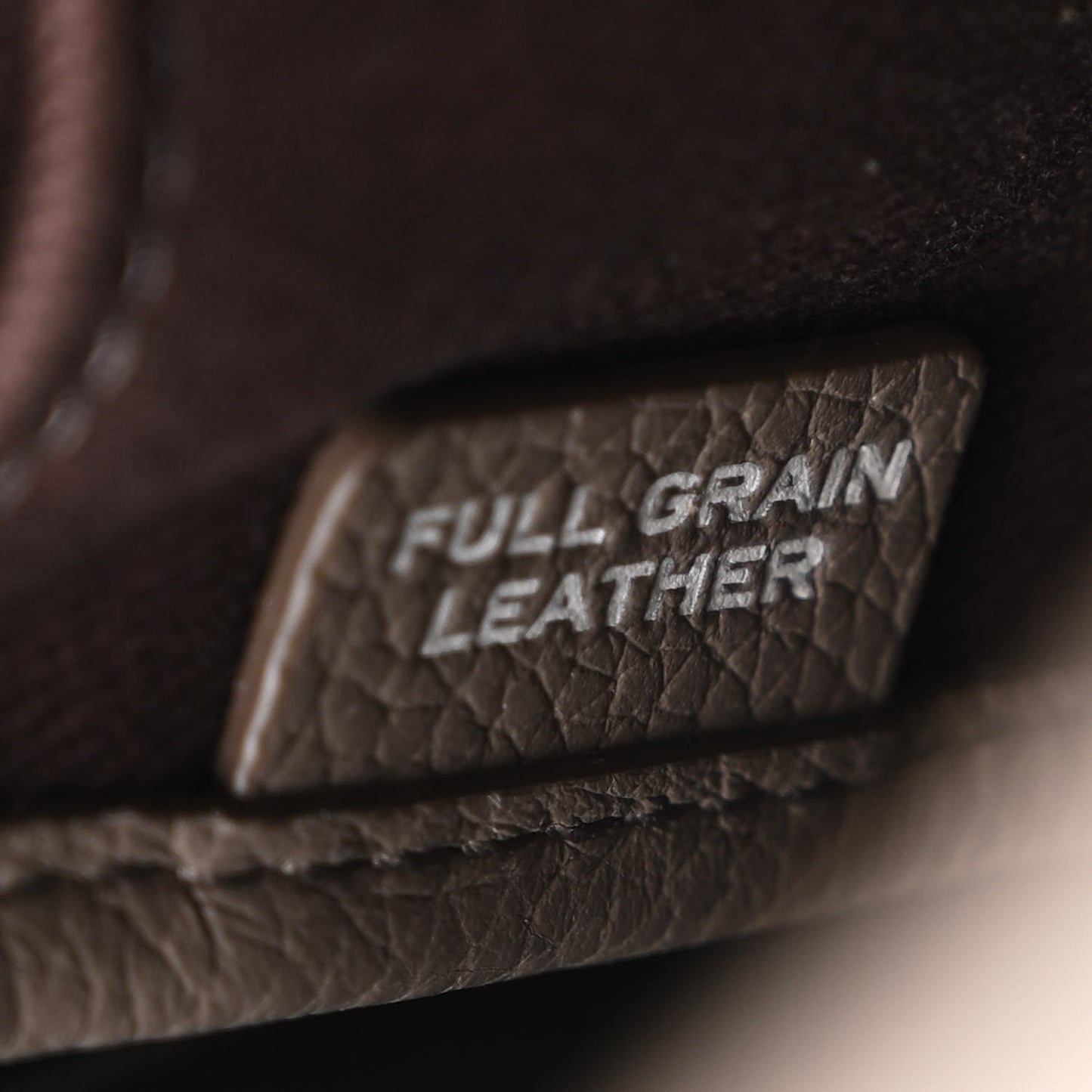 Grained Calfskin Medium The Tote Bag Cement