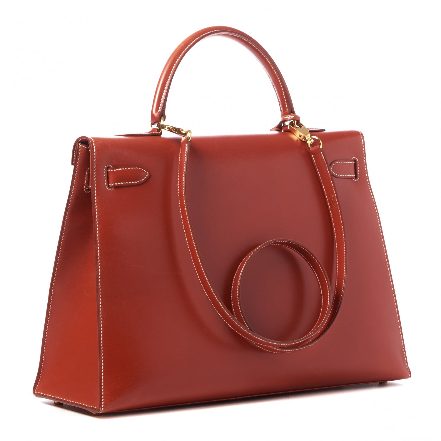 Hermes Box Kelly Sellier 35 Sanguine 2 of 33