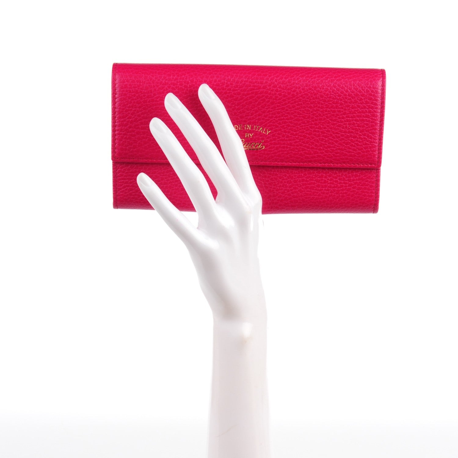 Gucci Dollar Calfskin Swing Continental Wallet Blossom 2 of 7